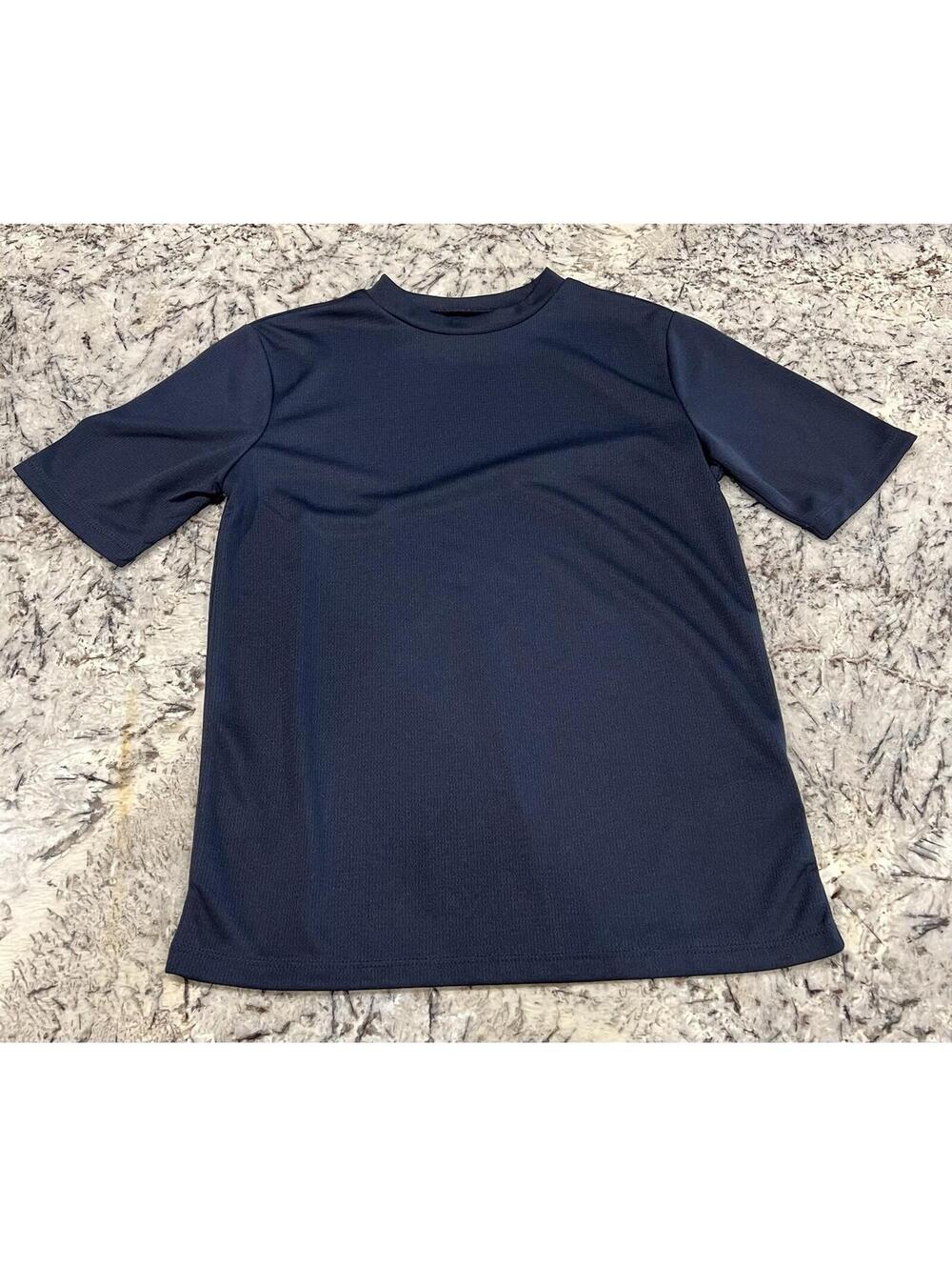 Old Navy Boy’s Navy  Polyester Active Tee T-Shirt Size L (10-12) New